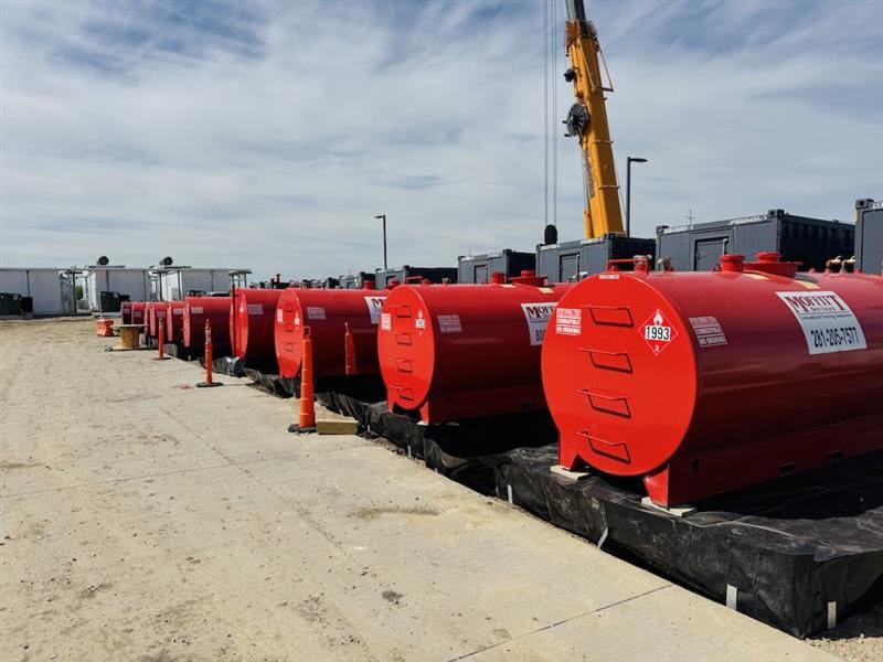 Moffitt Services Providing Bulk Fuel for Data Centers Infrastructure