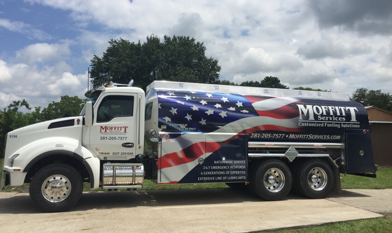 George Washington fuel services moffitt truck