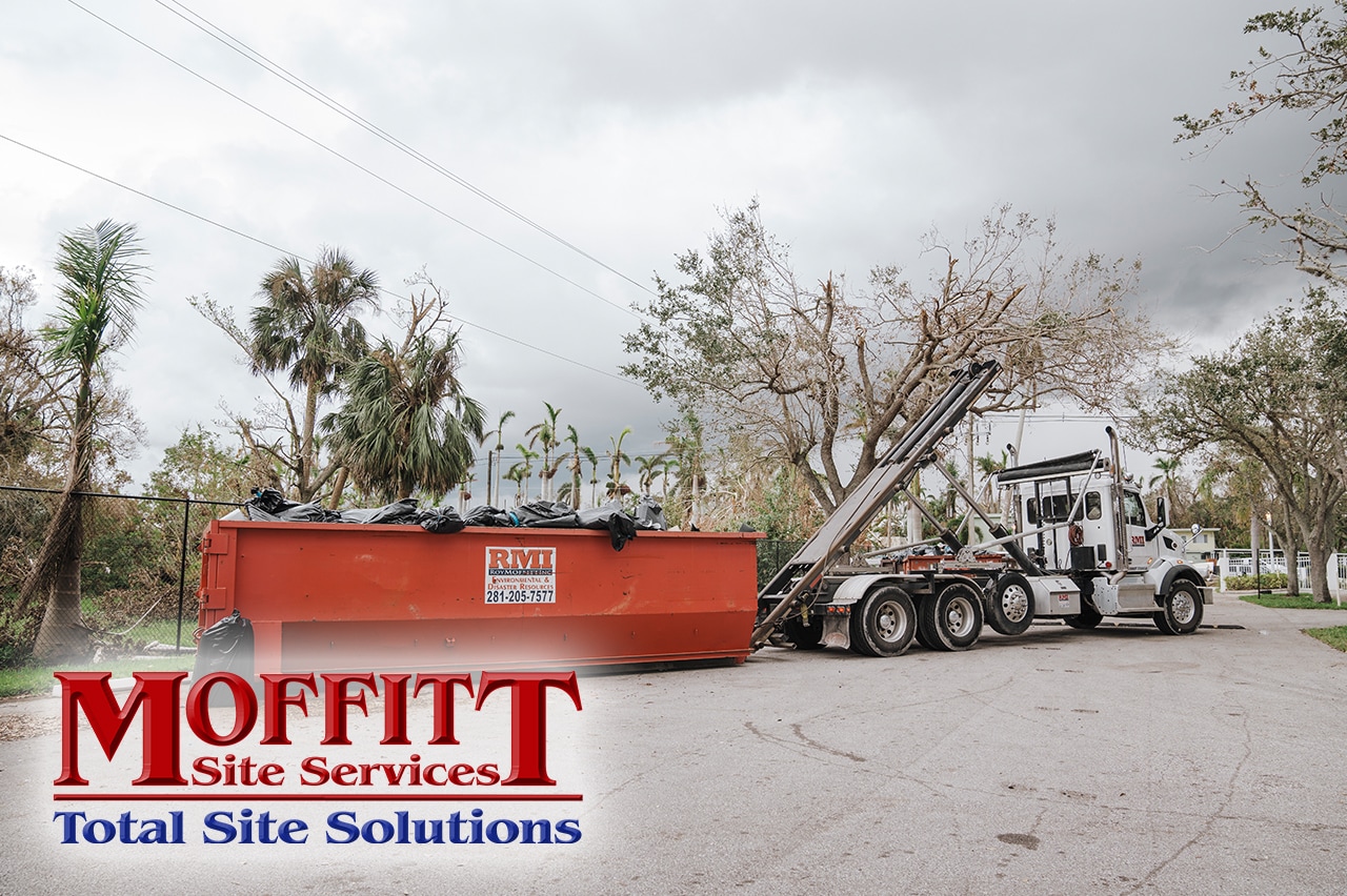 Debris Roll Off Container Trucks – Moffitt Services