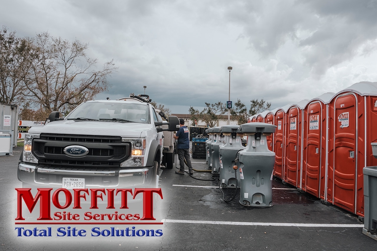 Portable Toilet Rentals For Any Industry – Moffitt Services