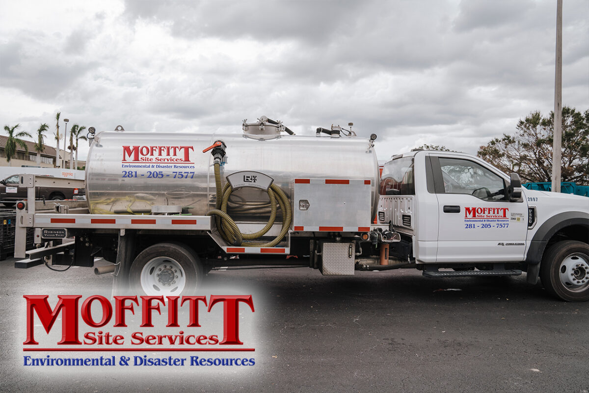 Potable Water Delivery Moffitt Services